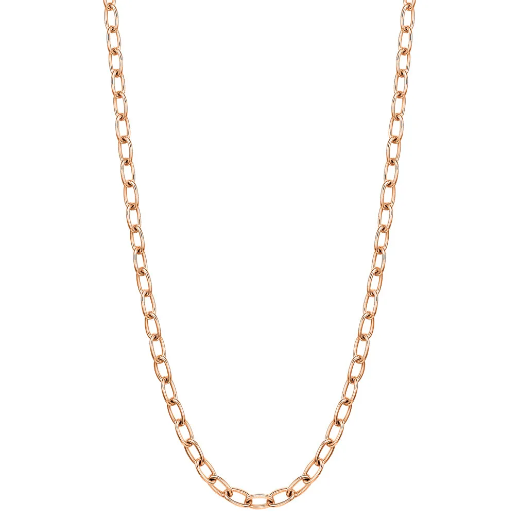 24" necklace in 18K rose gold