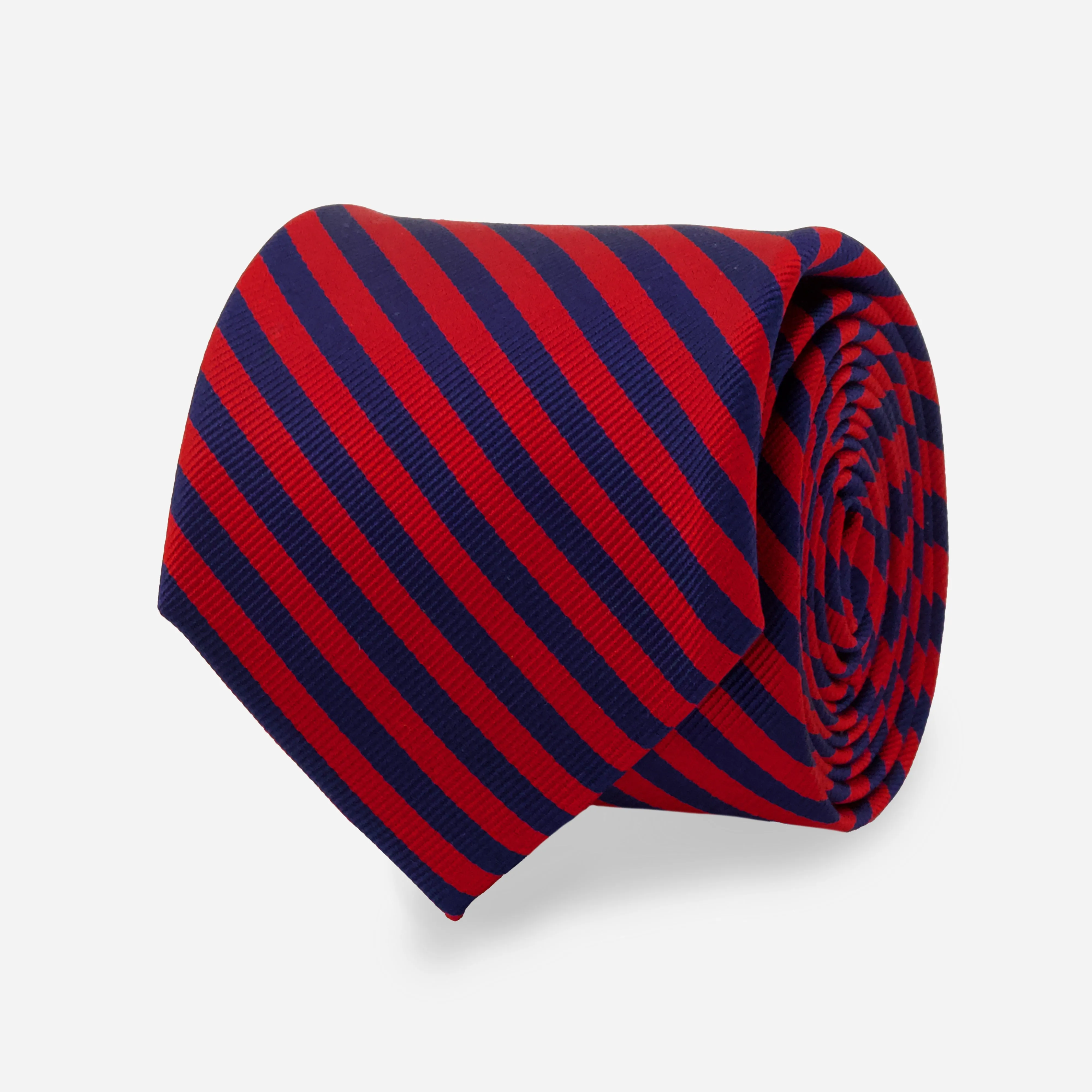 Alma Mater Heritage Hotty Toddy Repp Red Tie