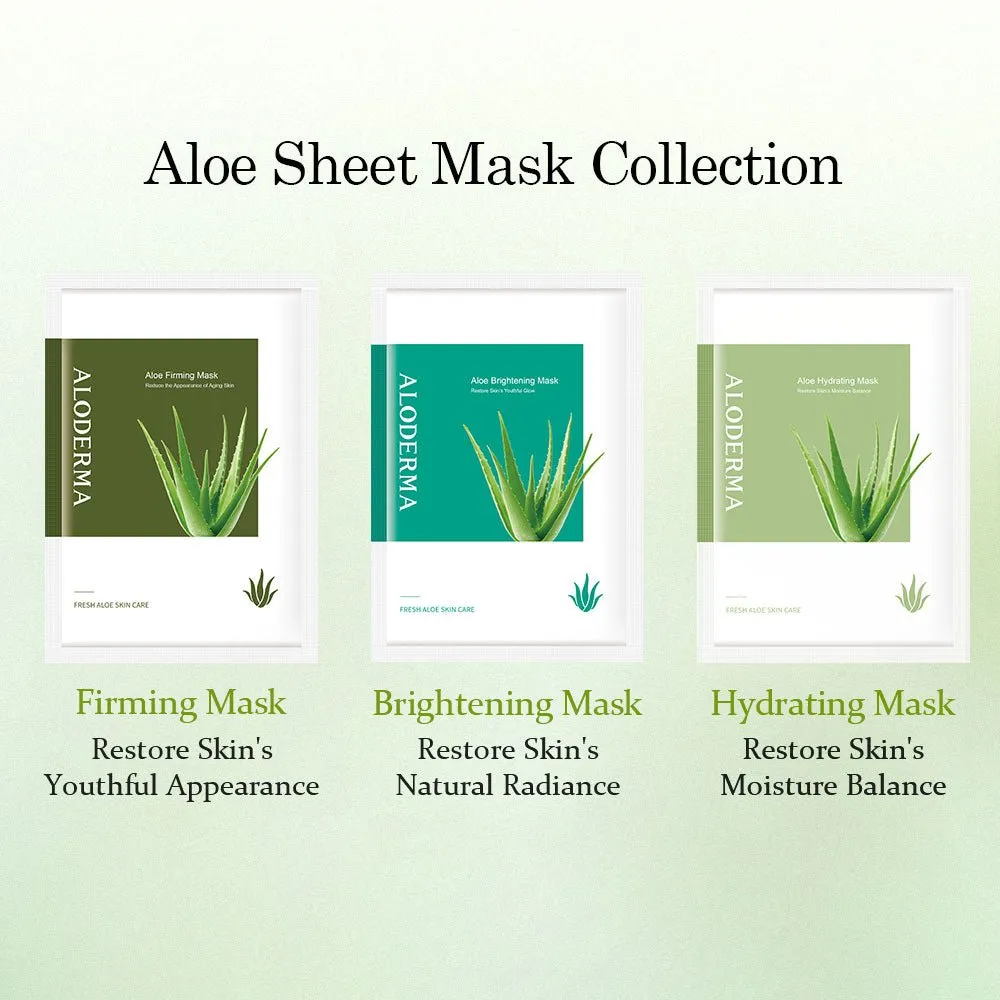 Aloe Firming Mask (Box of 5) by ALODERMA