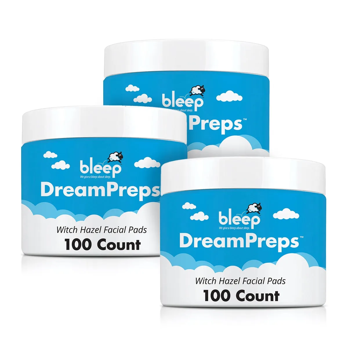 Bleep DreamPreps Witch Hazel Facial Pads for CPAP/BiPAP Masks