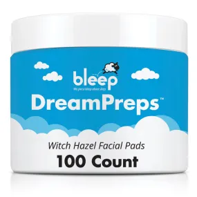 Bleep DreamPreps Witch Hazel Facial Pads for CPAP/BiPAP Masks