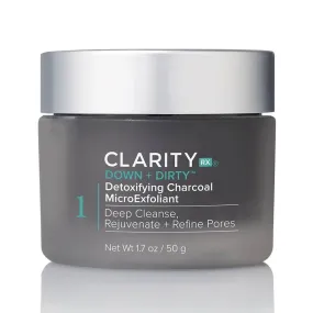 ClarityRx Down   Dirty Detoxifying Charcoal Microexfoliant