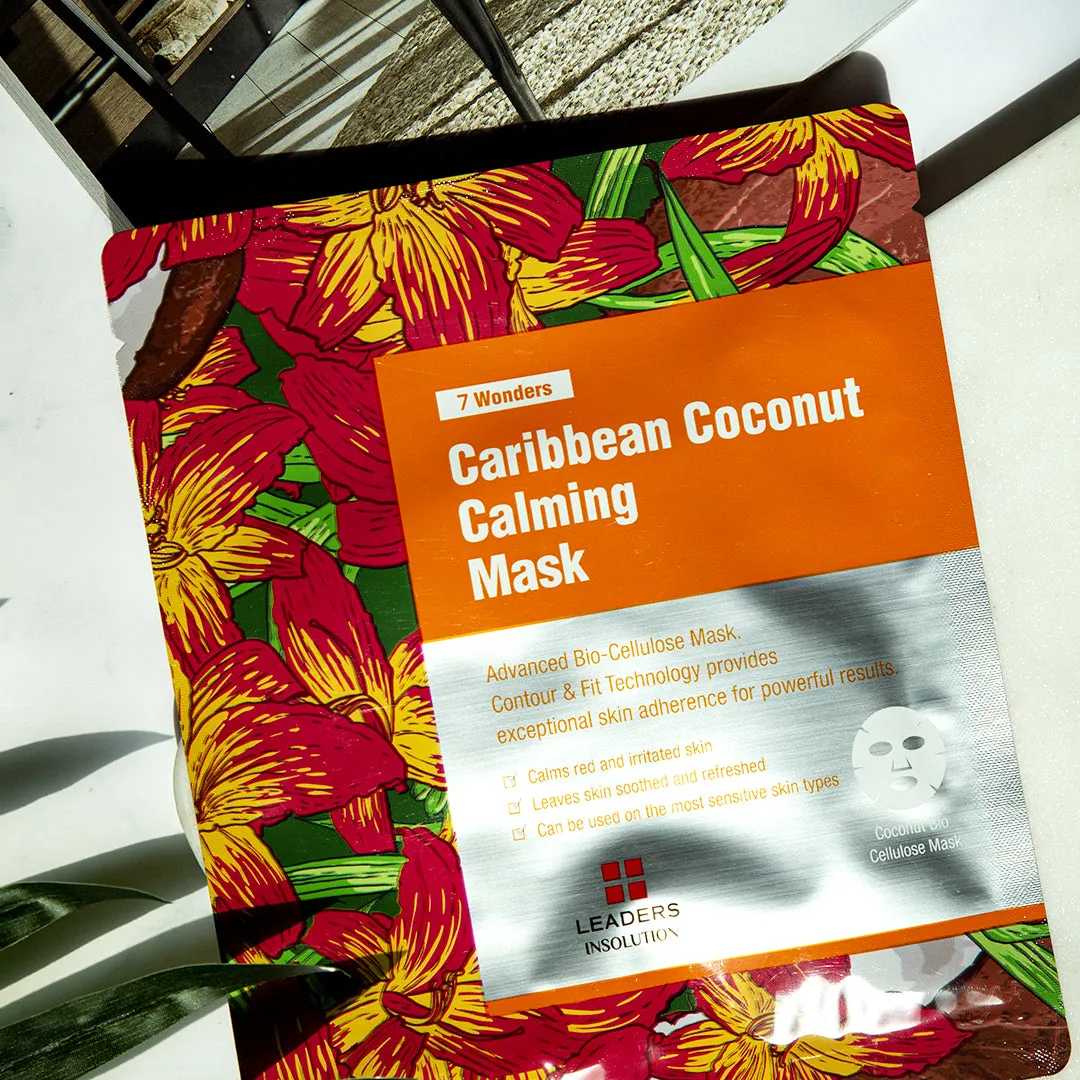 [Clearance Sale] 7 Wonders Caribbean Coconut Calming Mask -  Expiration: JUL 3, 2025