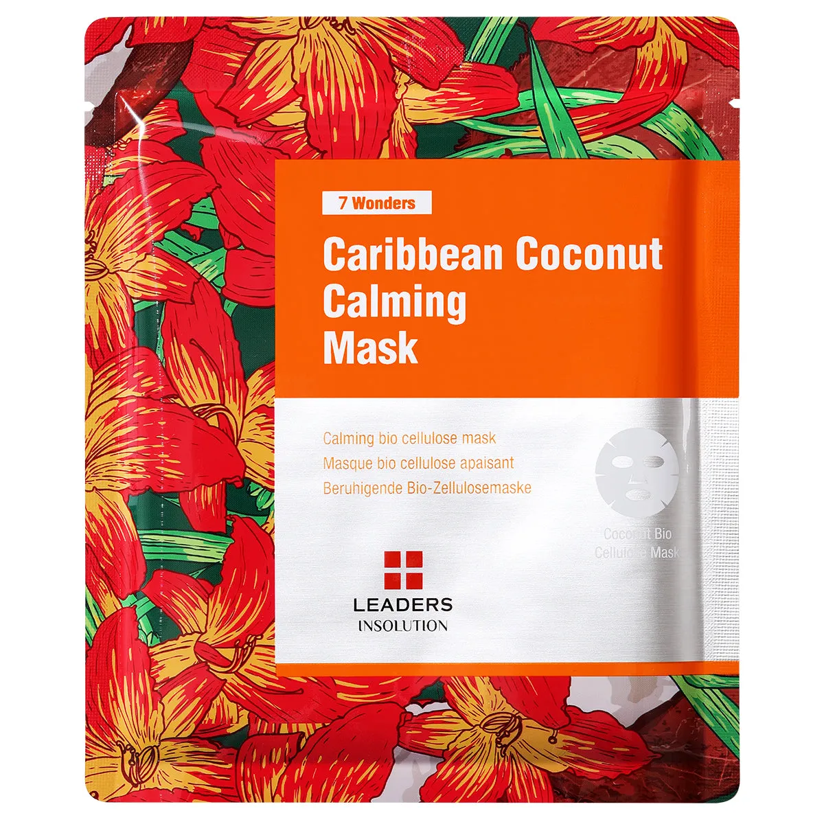 [Clearance Sale] 7 Wonders Caribbean Coconut Calming Mask -  Expiration: JUL 3, 2025