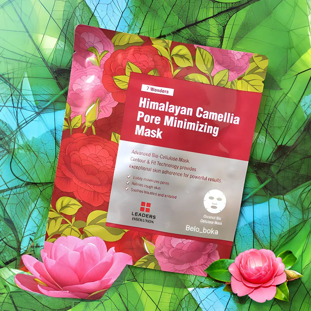 [Clearance Sale] 7 Wonders Himalayan Camellia Pore Minimizing Mask - Expiration: FEB 10, 2025