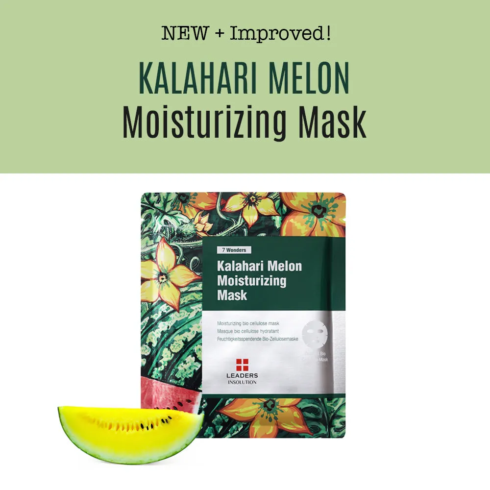 [Clearance Sale] 7 Wonders Kalahari Melon Moisturizing Mask - Expiration: JUN 30, 2025