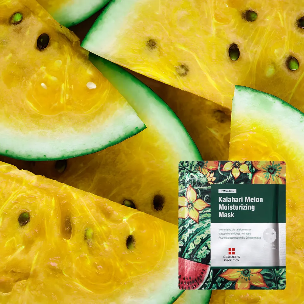 [Clearance Sale] 7 Wonders Kalahari Melon Moisturizing Mask - Expiration: JUN 30, 2025