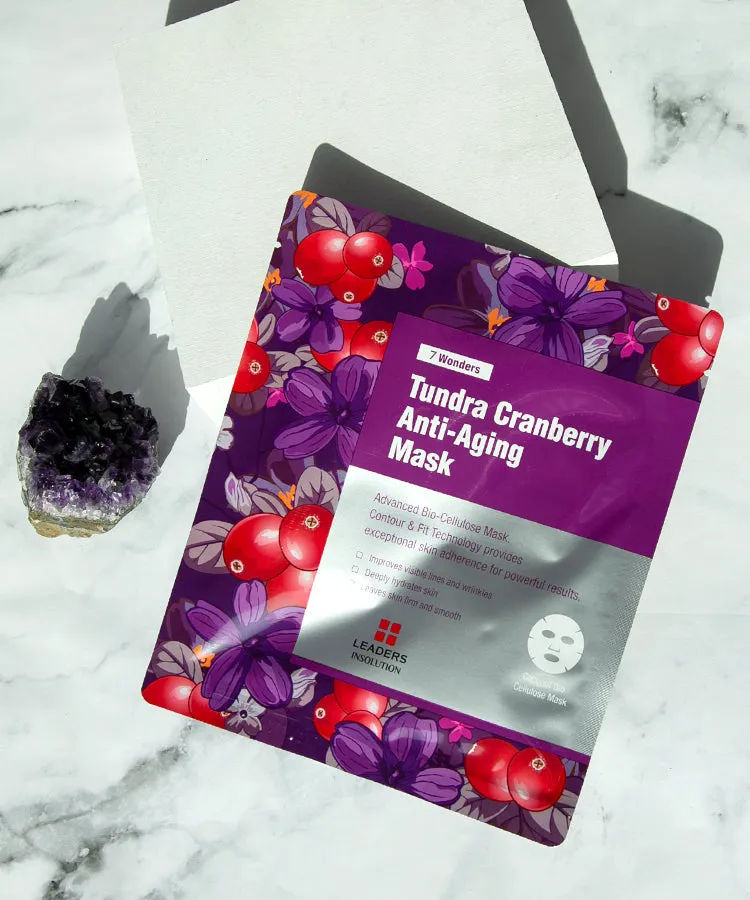 [Clearance Sale] 7 Wonders Tundra Cranberry Anti-Aging Mask - JUL 20, 2025