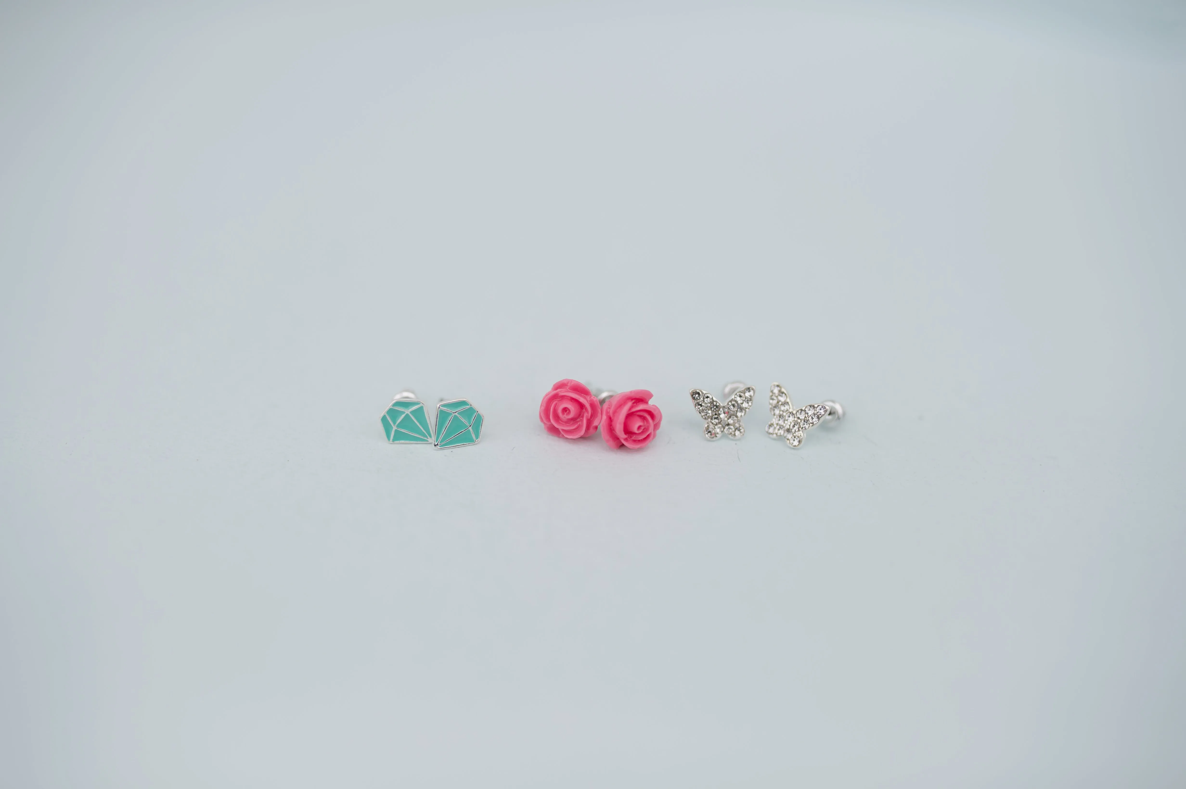 Great Pretenders Pierced Earrings - Boutique Rose