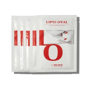 Meder Beauty Lipo-Oval Puffiness Reducing Face Mask 5 Pack