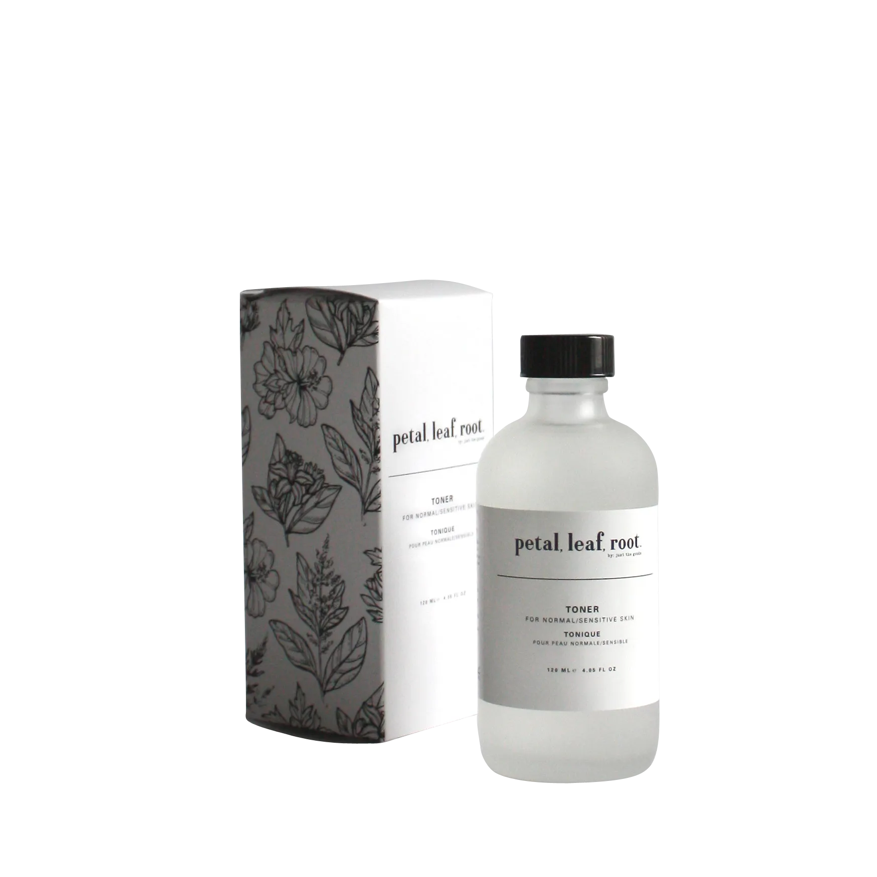 petal, leaf, root. by Just the Goods facial toner for normal/sensitive skin