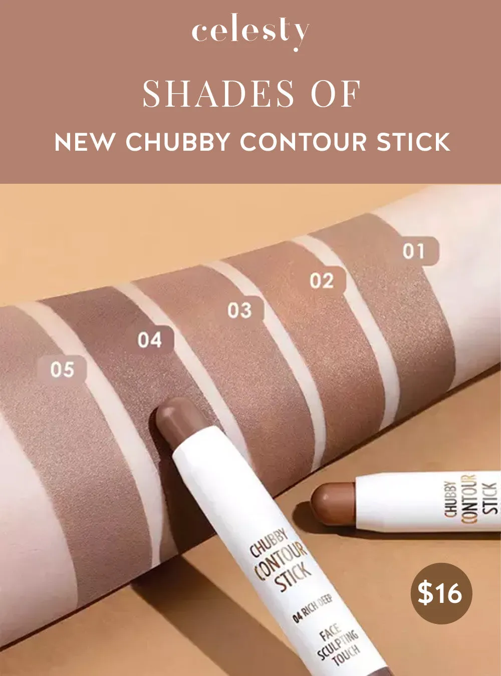 *Preorder* Chubby Contour Stick