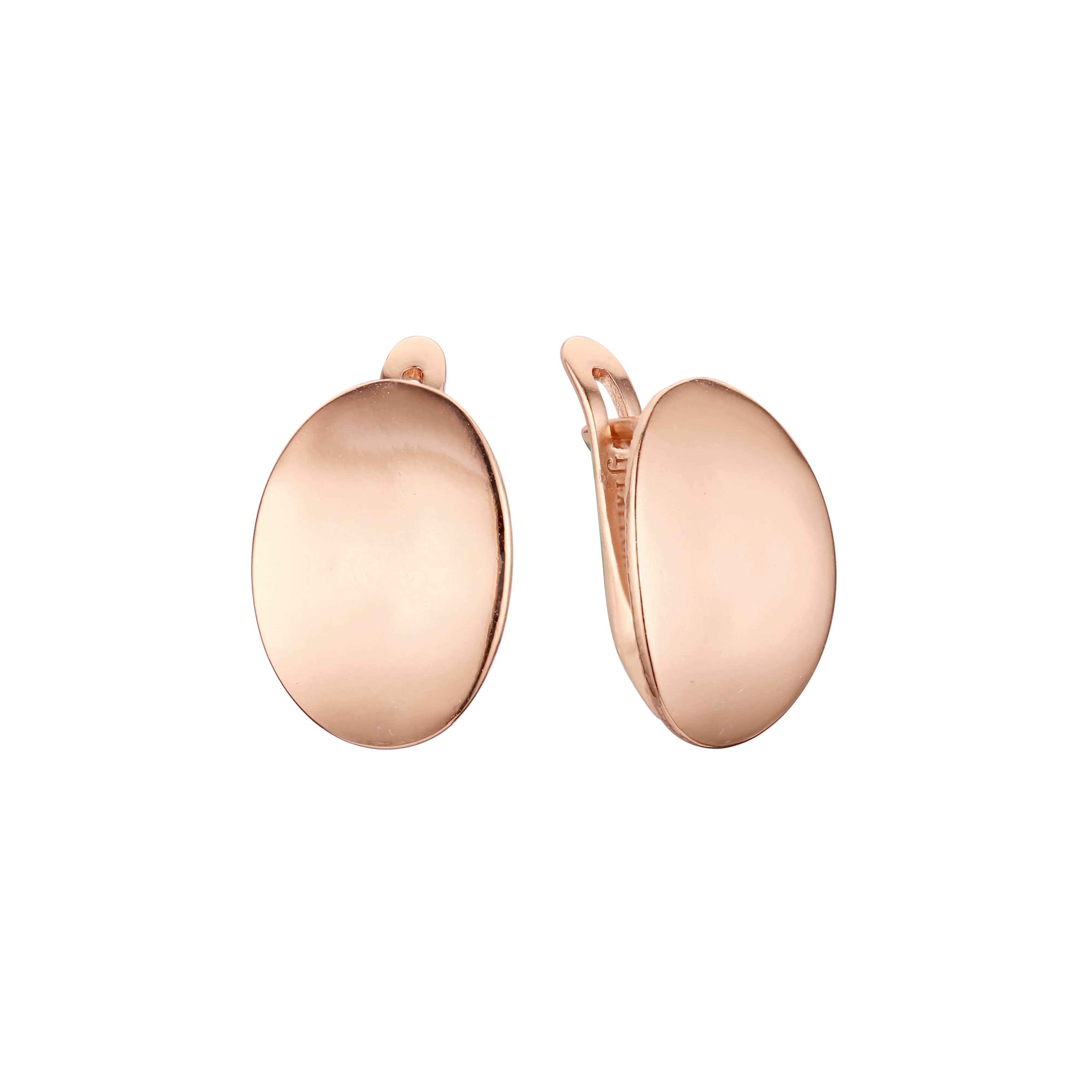 .Rose Gold earrings