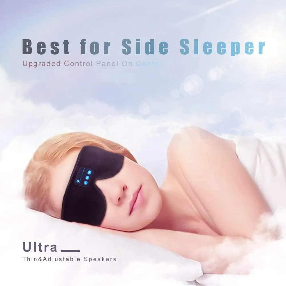 Sleep Headset Bluetooth 5.0 Wireless 3D Eye Mask