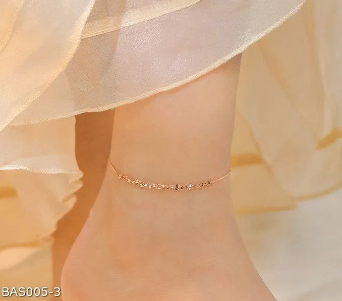 Sparkling anklet