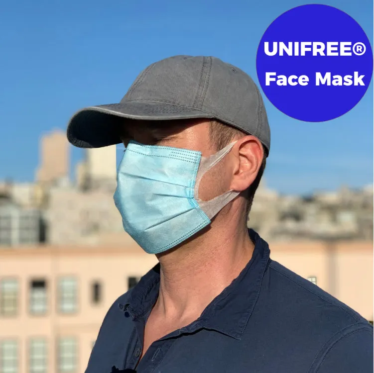 Unifree® Face Mask, 100 Count - Trusted Brand